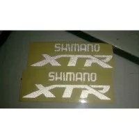 Stiker Crank Shimano XTR Custom