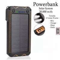 Solar Power Bank Battery Charger Portable Durable Waterproof 20000 mA