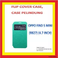 OPPO FIND 5 MINI R827 UME FLIP SHELL SARUNG FLIPP COVER JELLY 901858