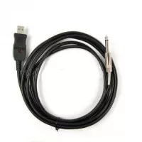 Kabel USB Jack 6.5mm Guitar Link Audio Cable for PC / Mac 3M