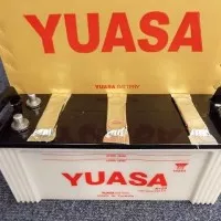 aki accu yuasa n120 120ah 120amper 12v / aki mobil 120ah 12v yuasa