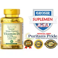 Puritan Vitamin D3 5000 IU 200 Softgels