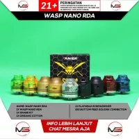 Authentic WASP NANO RDA 22mm Single Coil by Oumier