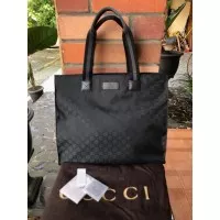 Tas Gucci Lightweight GG Nylon Tote Bag Asli / Ori / Authentic