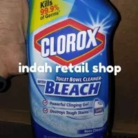 Clorox toilet bowl cleaner with bleach 709ml