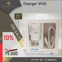 Charger Vivo Original Support Fast Charging dan Support VOOC - Putih