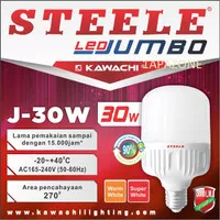 Lampu Led "LED JUMBO STEELE" 30WATT J-30W (LAMPU BERGARANSI)