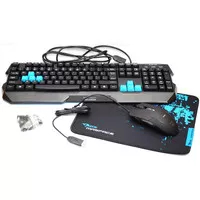 E-Blue K820 Combo Gaming Keyboard Mouse Mousepad