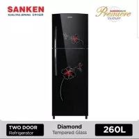 KULKAS SANKEN SKG266AHBK, SKG266BHCF, KULKAS SANKEN 2 PINTU NO FROST