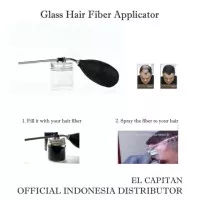 Glass Hair Fiber Applicator / Hair Fiber Glass Applicator / Use