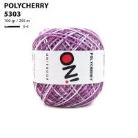 POLYCHERRY OMBRE / GRADASI BENANG RAJUT POLYESTER 5303