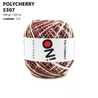 POLYCHERRY OMBRE / GRADASI BENANG RAJUT POLYESTER 5307