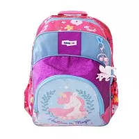 Gabag Kids Backpack 2 in 1 Unicorn Blink-Pink ( Tas Anak)