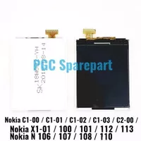 LCD Nokia C1-00 C1-01 C1-02 C1-03 C2-00 X1-01 100 101 106 107 108 110