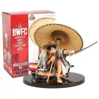 Luffy Action Figure One Piece Style Wano Kimono BWFC