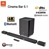 JBL Cinema Bar 5.1 5.1 Channel 4K Ultra HD Soundbar Speaker System