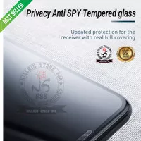 XIAOMI REDMI NOTE 8T TEMPERED GLASS SPY SCREEN PROTECTOR PRIVACY 9H