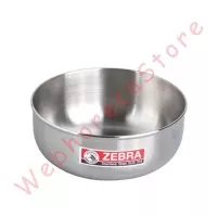 Zebra Water Bowl 18 cm/ Mangkok Air Pendek Stainless 304 1.6L