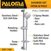 PALOMA SSP 1106 Shower Set Tiang Handshower Mandi Hand Head Kepala