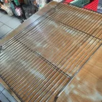Colling rack stainless 40 x 40 cm / besi pendingin
