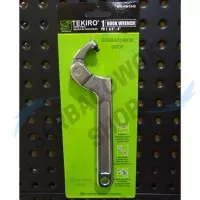 Tekiro Kunci Komstir Dan Knalpot Flexible Hook Wrench 2 - 4 3/4 Inch