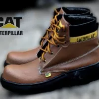 sepatu safety boot high Caterpillar #04