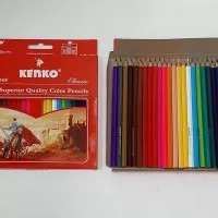Pensil warna kenko 24 warna kode CP-24F