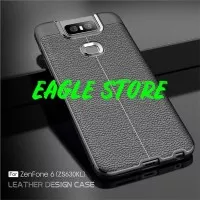 SOFT LEATHER CASE ASUS ZENFONE 6 ZS630KL 2019 BACK CASE COVER CASING
