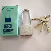 Gembok Kunci Pintu Pagar Rumah - KEEP 40mm 40 mm Leher Panjang