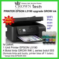 PRINTER EPSON L5190 termurah. Pengganti L565. plus tinta GROW INK