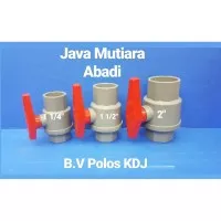 Ball valve KDJ/stop kran pvc polos 1 1/4``/bolvalve/stopkeran 1 1/4``