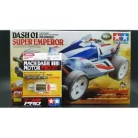 TAMIYA DASH 01 SUPER EMPEROR + DINAMO MACH DASH MOTOR PRO