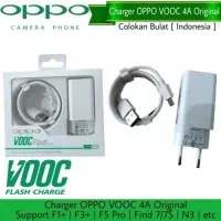 TRAVEL CHARGER CAS ORIGINAL 4A 4 AMPERE VOOC OPPO F3 PLUS F9 REALME 3