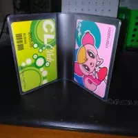 Plastik Card Holder / Plastik Kartu 2 Slot