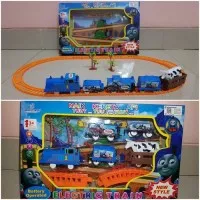 Kereta Api Thomas Mainan Anak - Mainan Kereta Api Thomas Angkut Barang