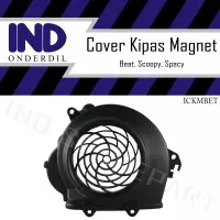 Tutup-Cover Kipas Magnet-Mesin Beat Karbu/Scoopy Old Carbu/Spacy Lama