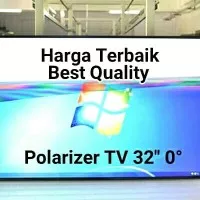 Polaris LCD TV 32 inch Polarizer Polarized 0 Derajat Untuk Depan