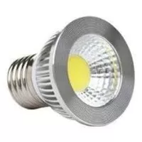 Lampu Sorot Spotlight LED COB 5w 5watt kuning fitting E27 warm white