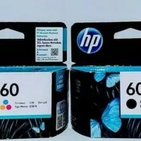 Cartridge Tinta HP 60 Black Dan Color 1 Set