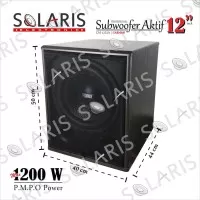 SUBWOOFER AKTIF 12 Inch SUBWOOFER KARAOKE Carman CM-1222A