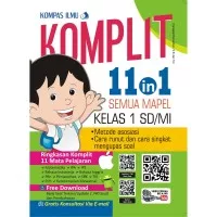 Buku KOMPLIT 11 in 1 Semua Mapel Kelas 1 SD/MI