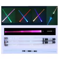 Pedang Mainan Double Bladed Lightsaber Star Wars - 288 Mix Color