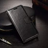 SONY Z5 Leather Flip Cover Wallet Kulit
