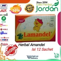 Lamandel herbal Amandel Kemasan Kotak / Sachet