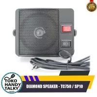 Diamond Speaker TC750 SP10 External Speaker HT RIG Kenwood Yaesu Icom