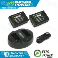Wasabi Power Battery 2-Pack + Charger for LP-E17 (M3 M5 M6 750D 800D)