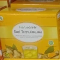 Minuman Herba Drink Sari Temulawak 5 Sachet/Temulawak Instan