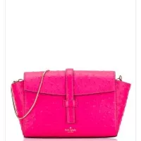 Kate Spade Riverside Street Ostrich Emmie Radish