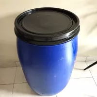drum biru/tong air/tong sampah/drum plastik 120L