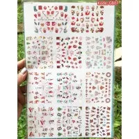 PAKET NAIL STICKER isi 12pack (MOTIF PART 02 of 02) sticker nail art